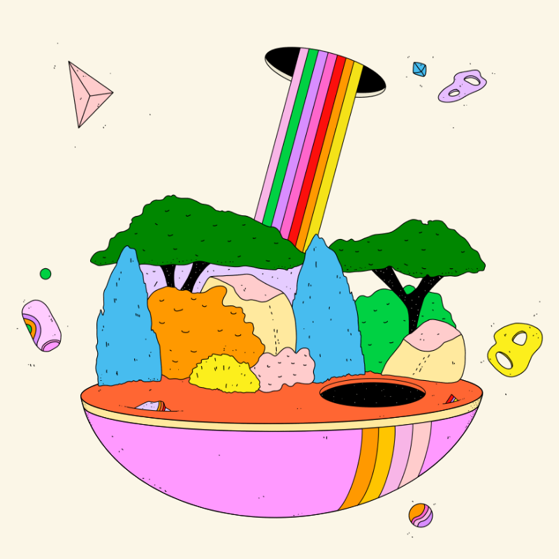 🌈🌴🪐 #45 static token preview