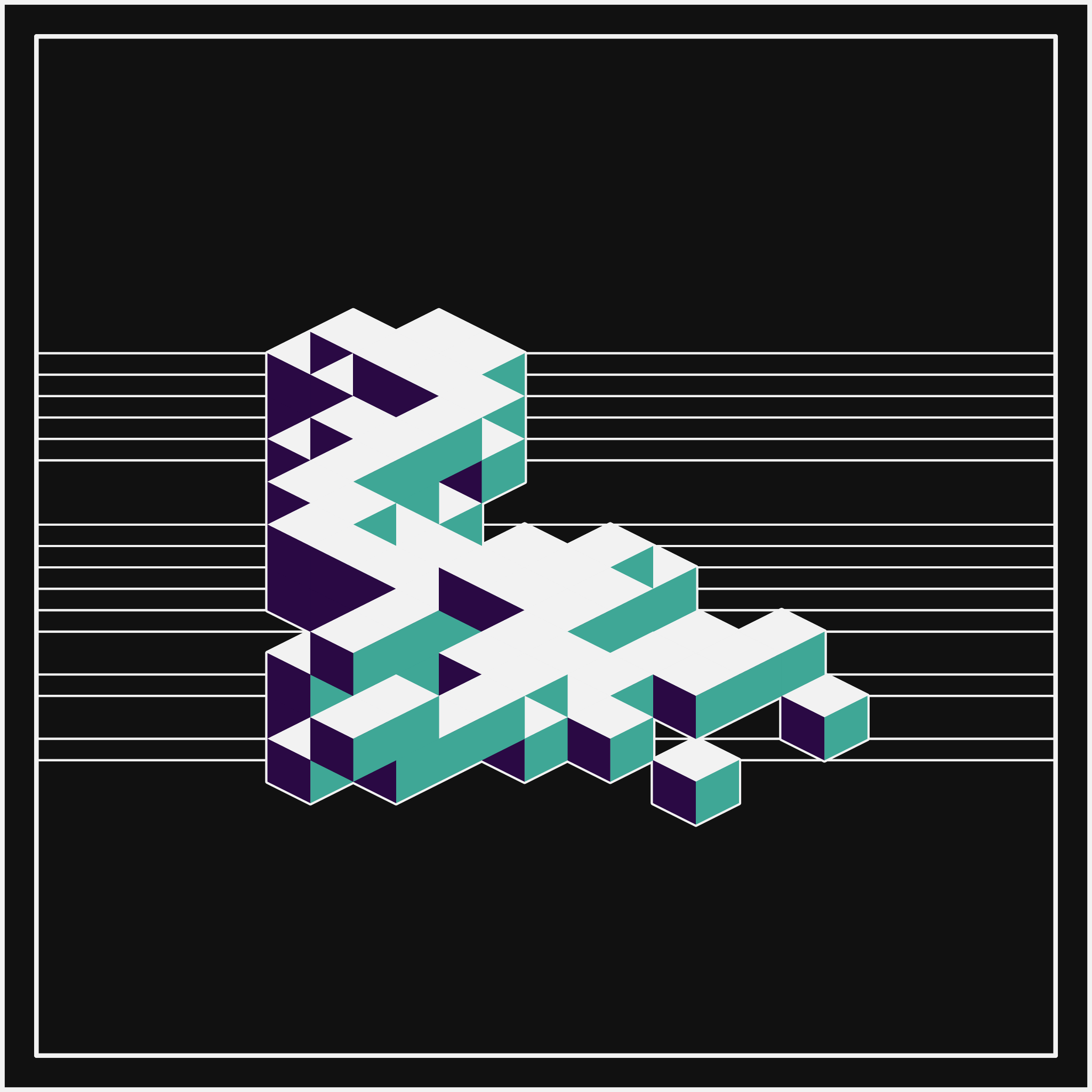 Cube on Cube #107 static token preview