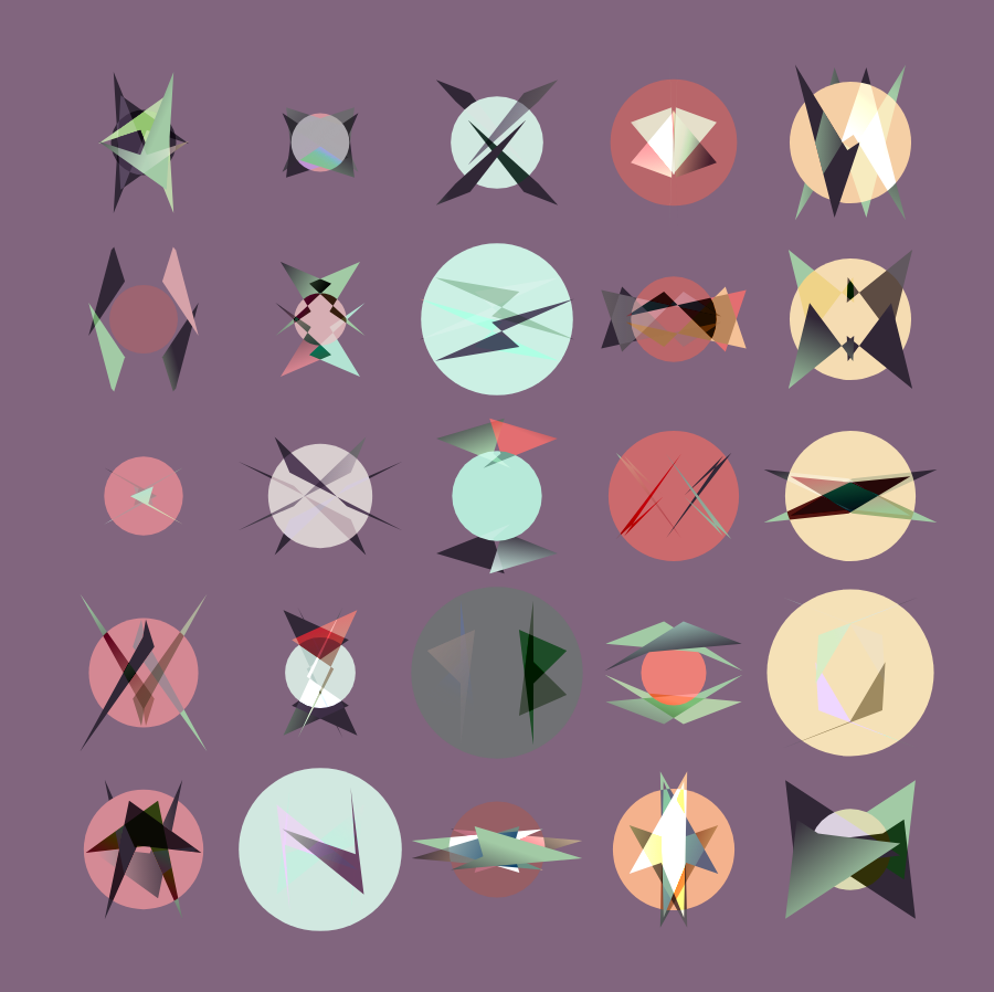 Grid In Motion #237 static NFT preview