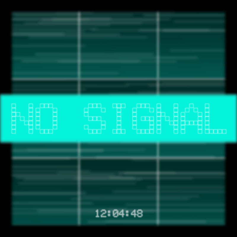 No Signal #64 static NFT preview