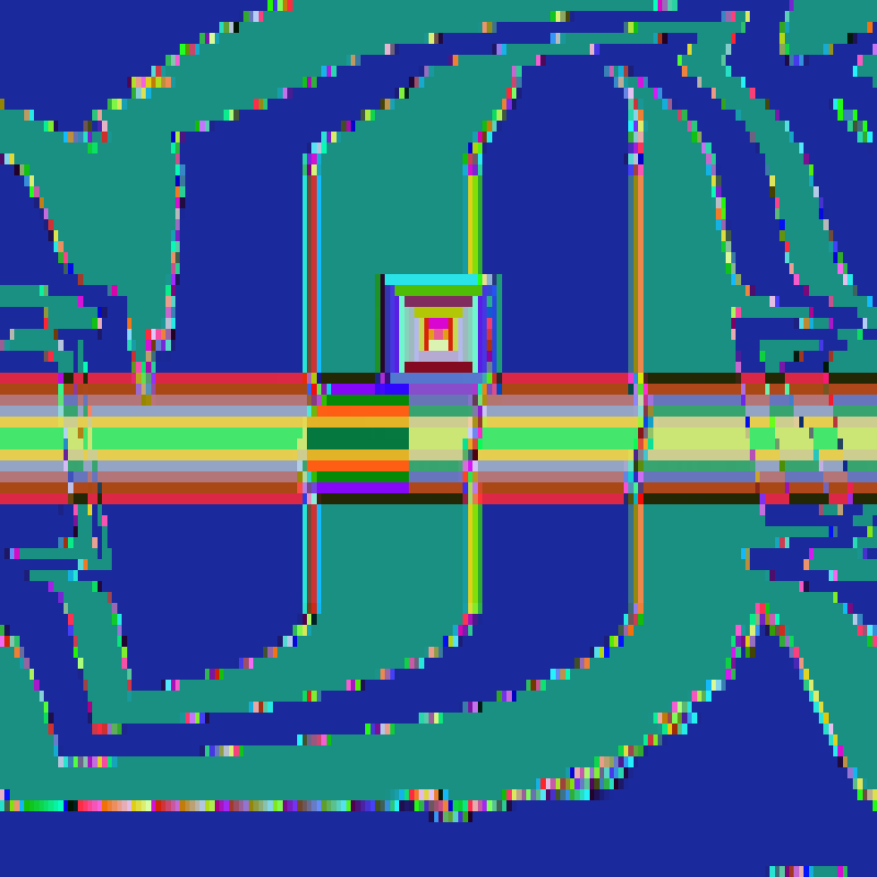 Pixel Flood #243 static token preview