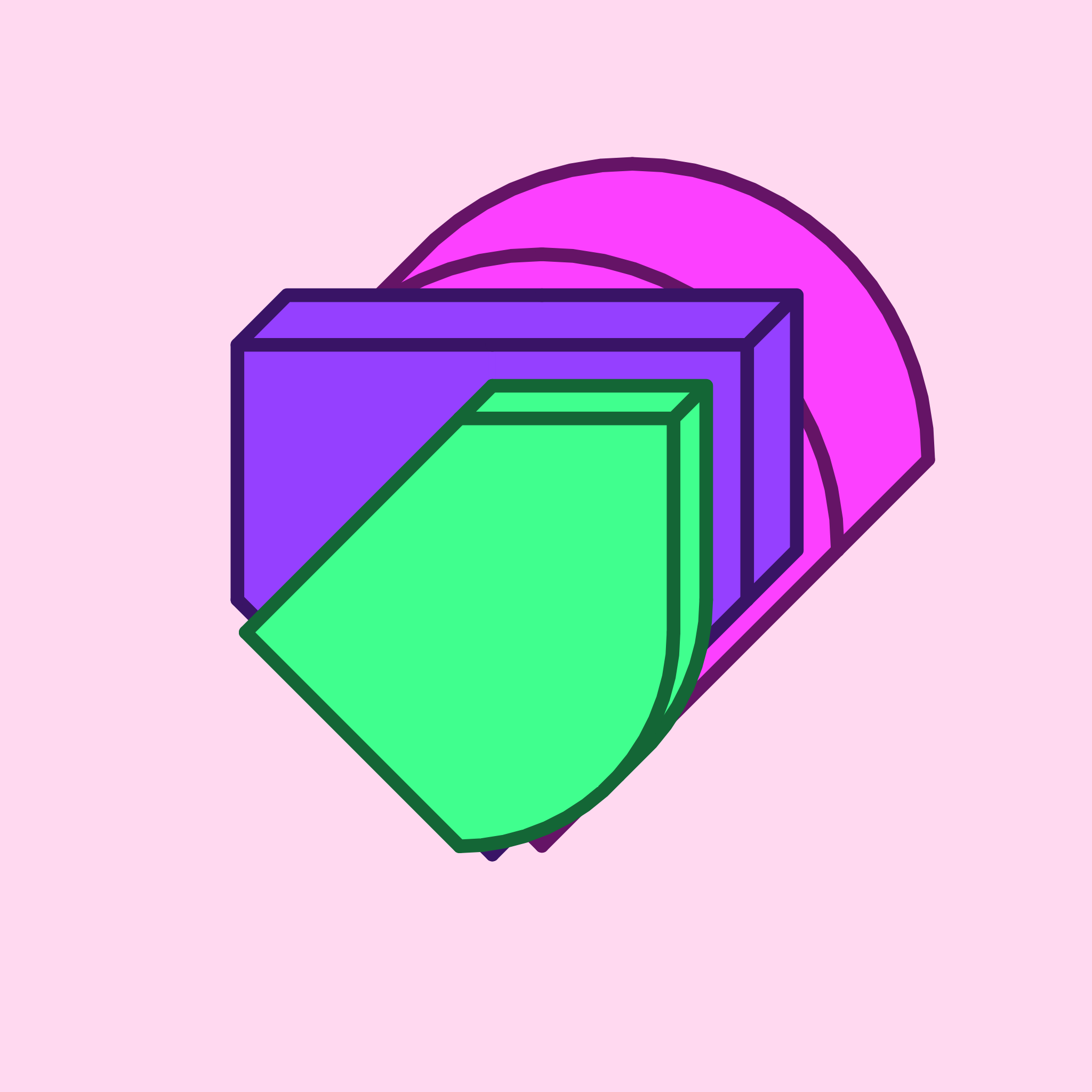 Calm shapes #943 static NFT preview