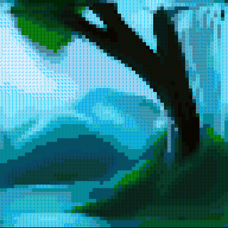 Wonderscapes #61 static NFT preview