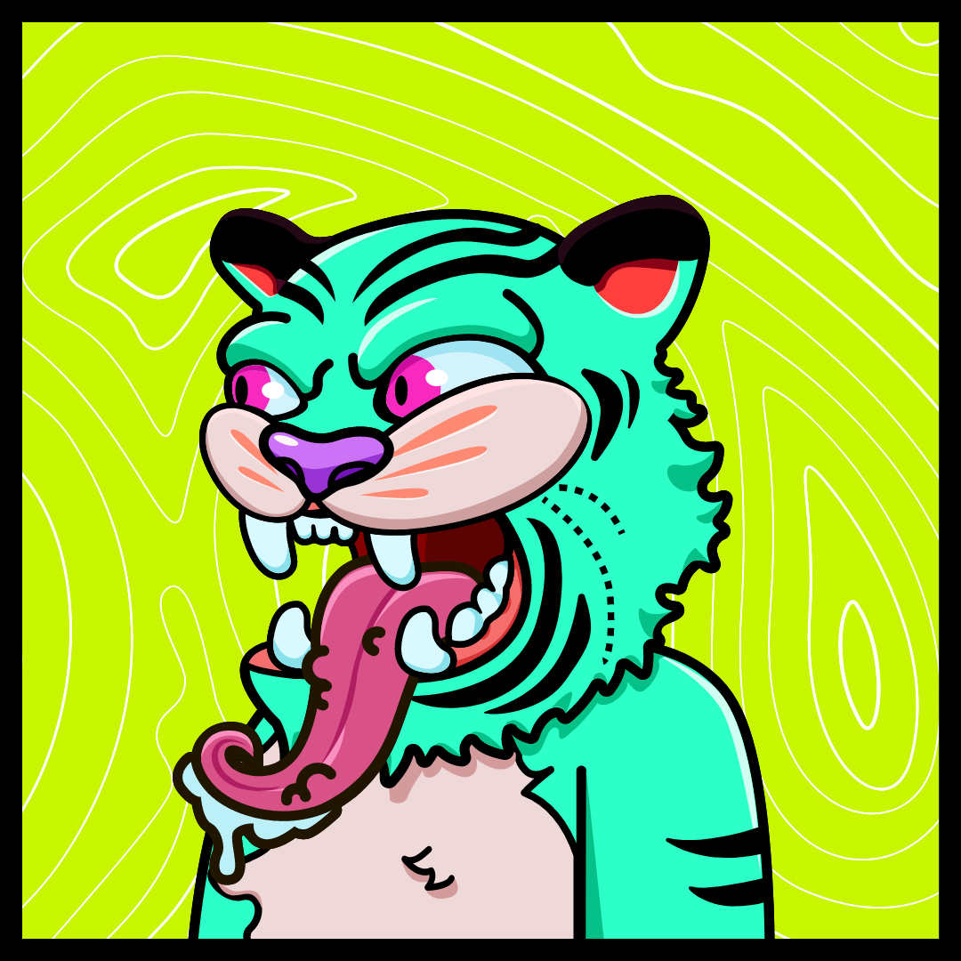 TIGERS Bored Club #227 static NFT preview