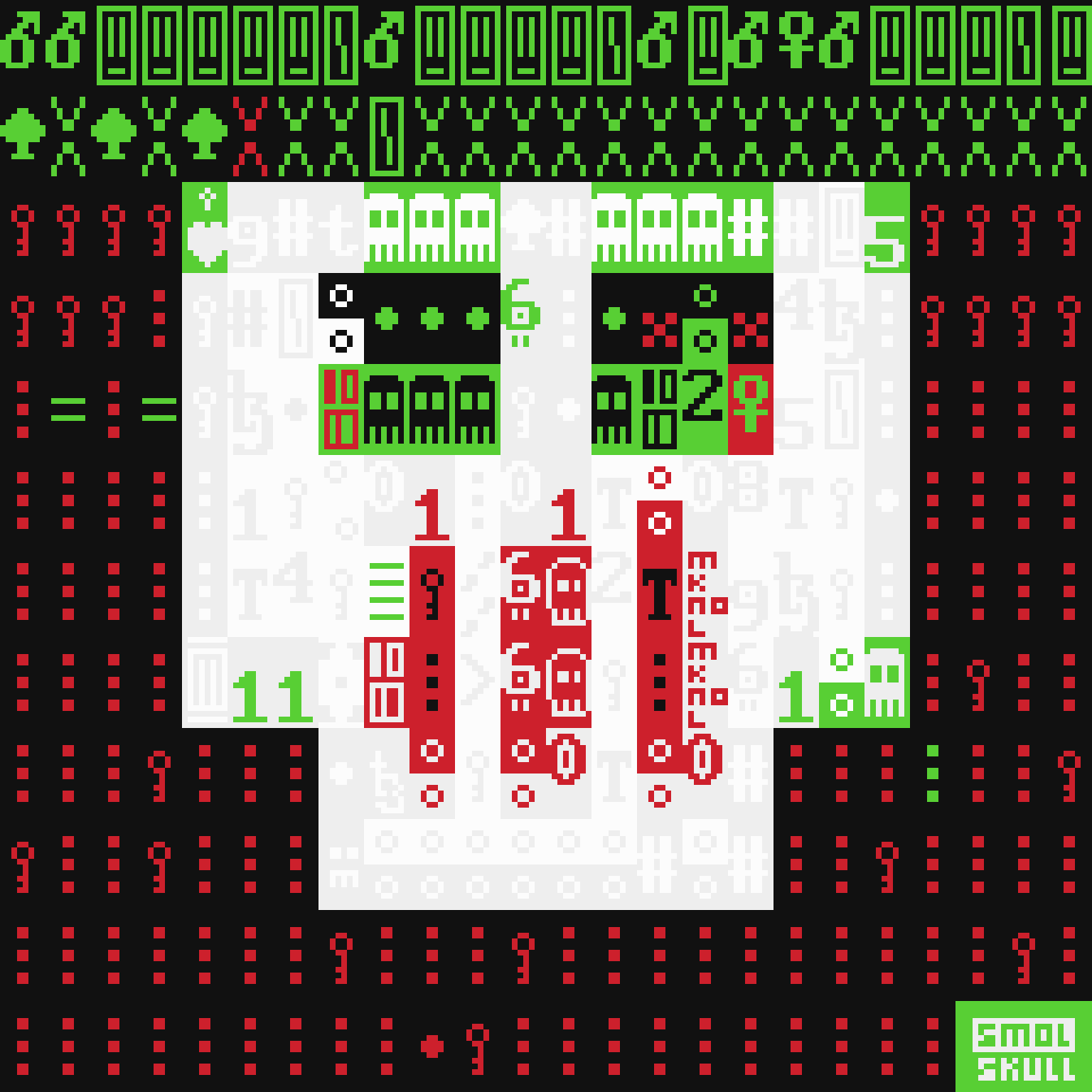 ASCII-SMOLSKULL #310 static token preview