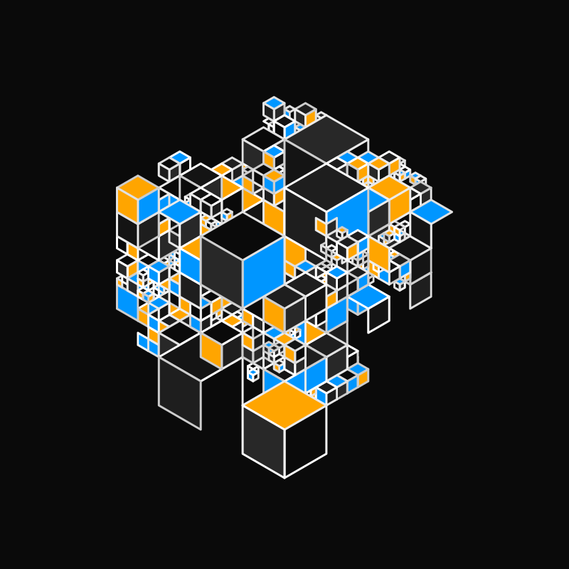 Hexagraph #302 static NFT preview