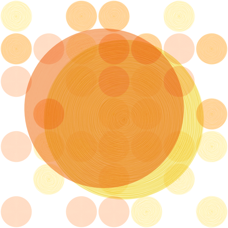 Brushed Circles #163 static NFT preview