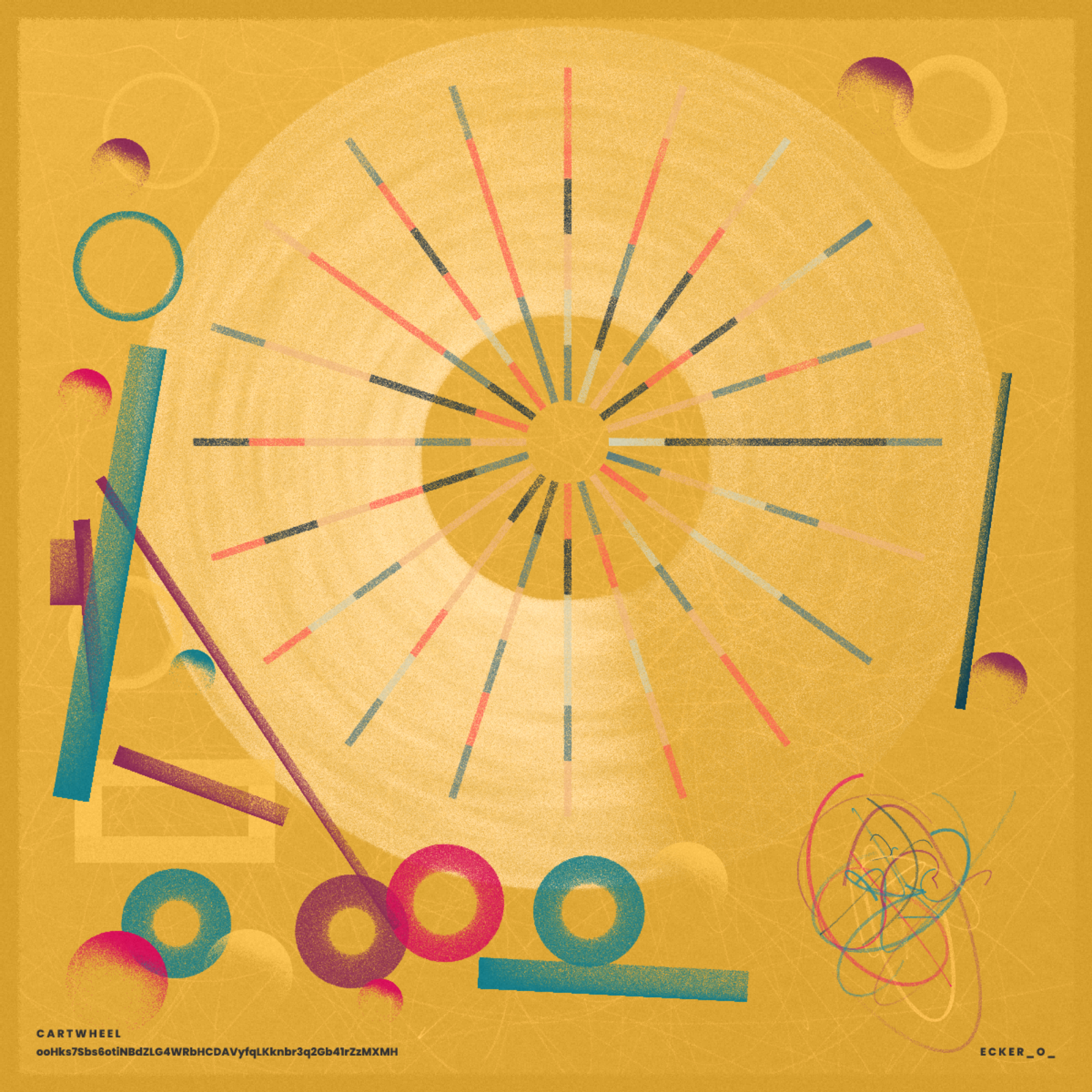Cartwheel #52 static NFT preview