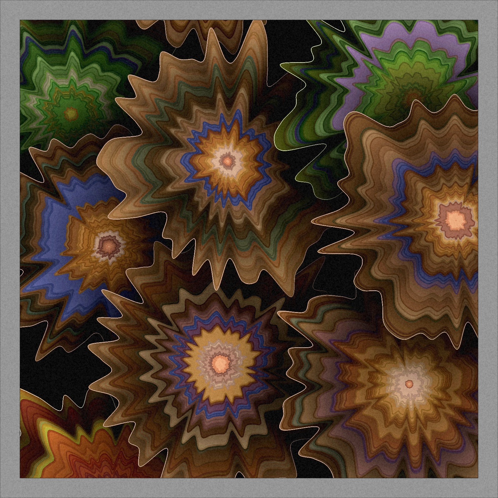 In the woods : close-up #43 static NFT preview