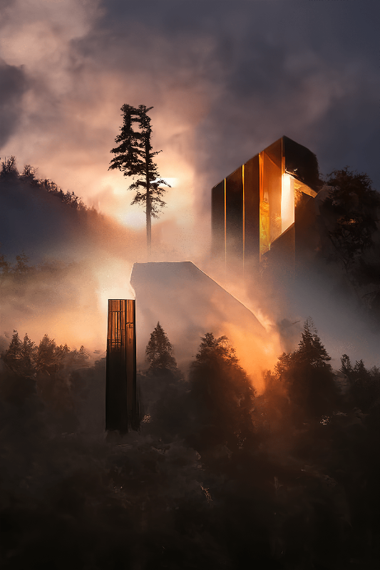 Wooded Solitude #121 static token preview