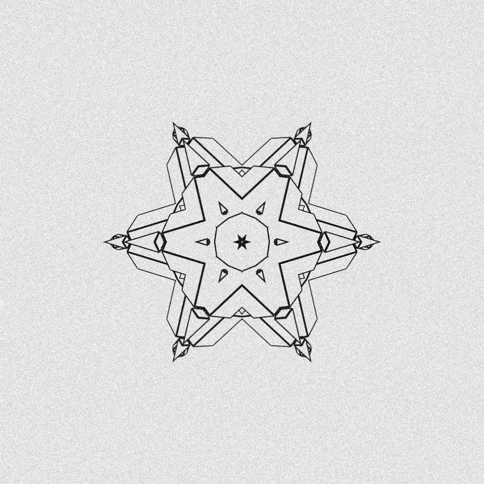 Monochrome Kaleido #388 static token preview