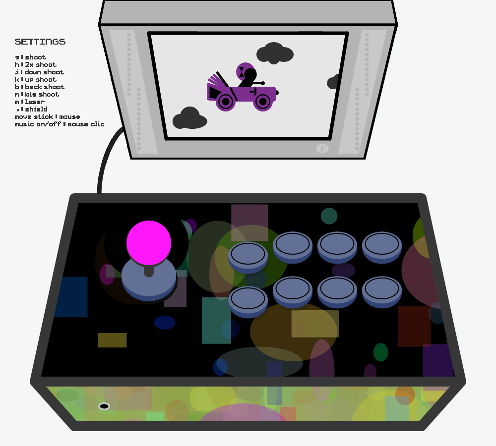 Arcade stick #34 static token preview