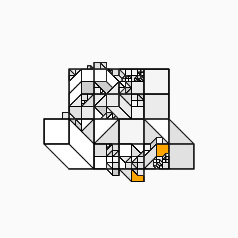 Parallelogrid #275 static NFT preview
