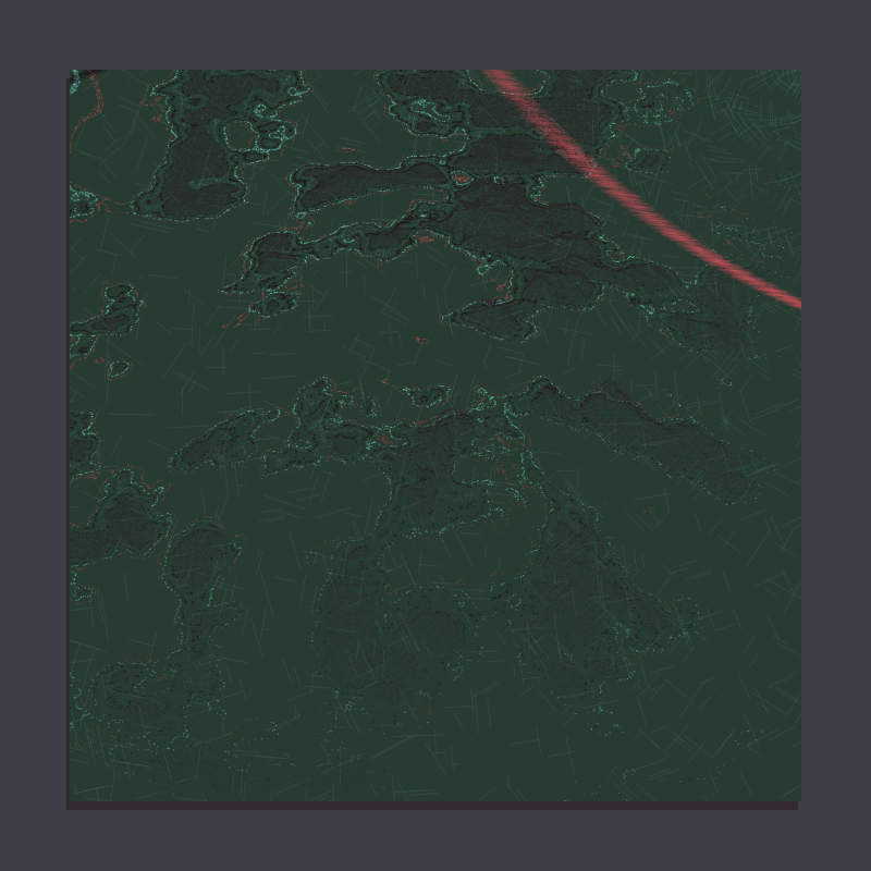 Atypical Lands #127 static NFT preview