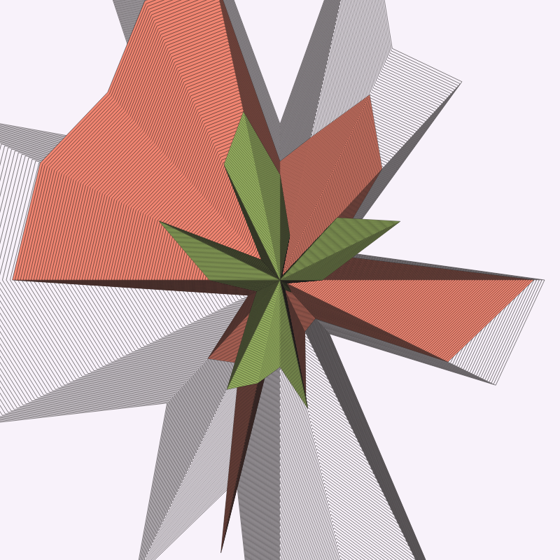 Jagged Star #2 static NFT preview