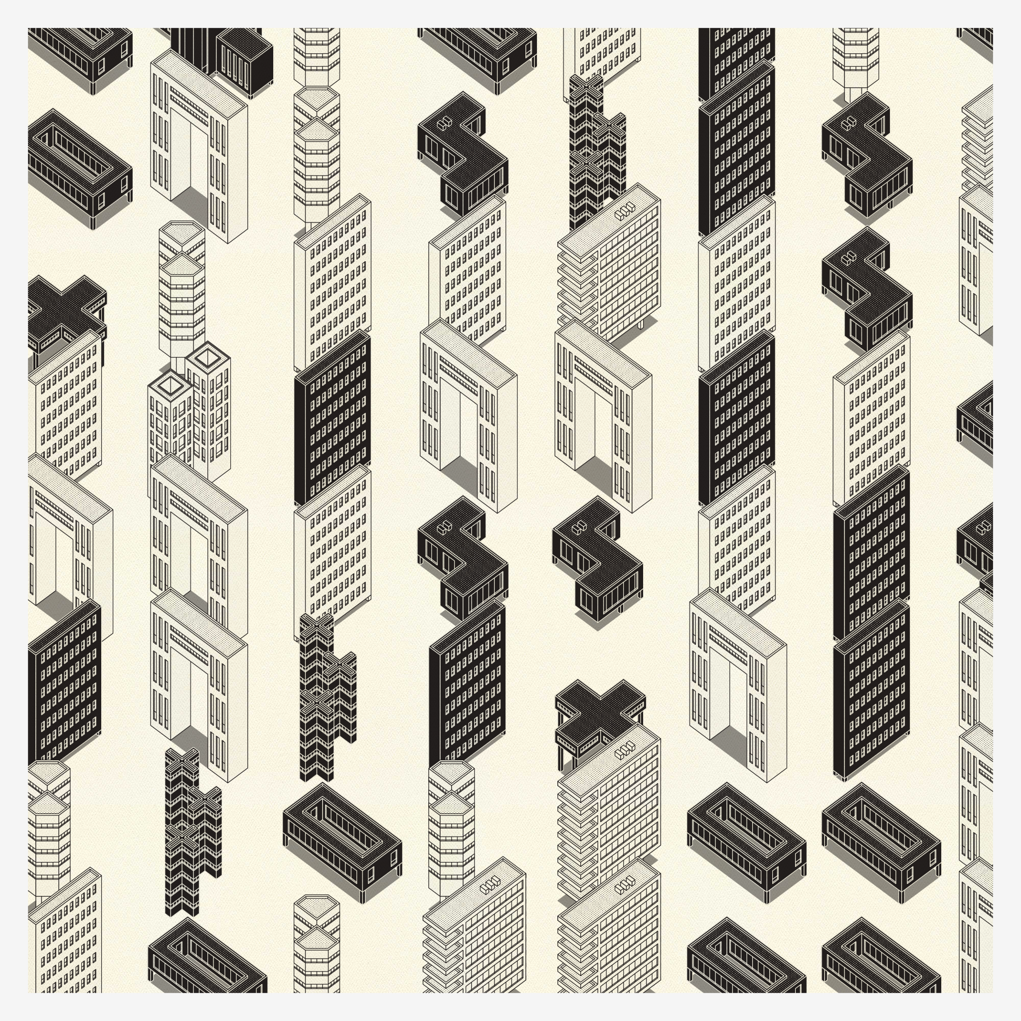 Bauhausstadt #58 static NFT preview