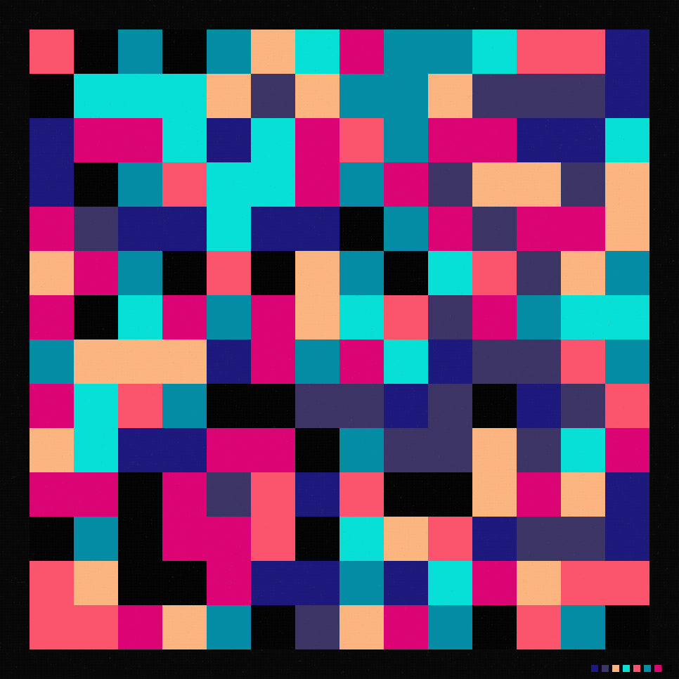 Bored Squares #205 static NFT preview