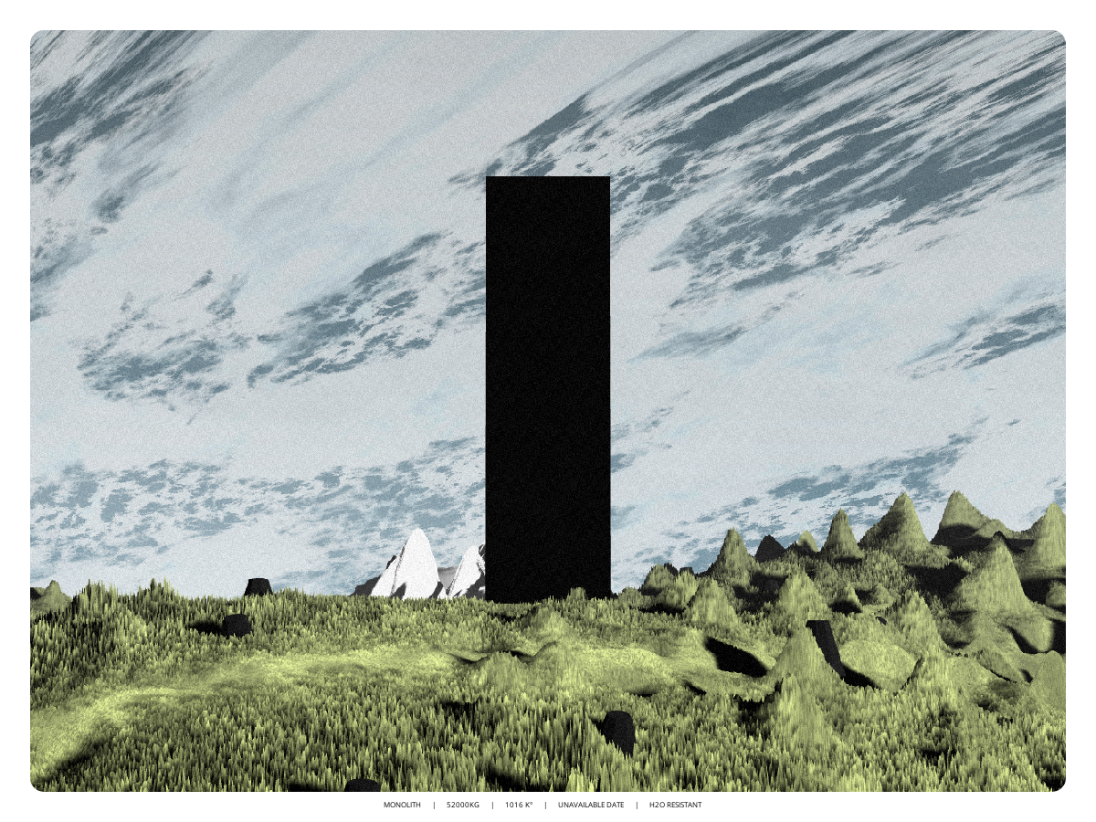 MONOLITH #232 static NFT preview