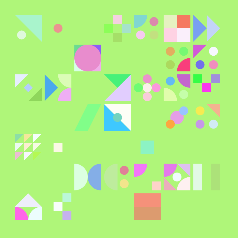 Confetti Shapes #57 static NFT preview