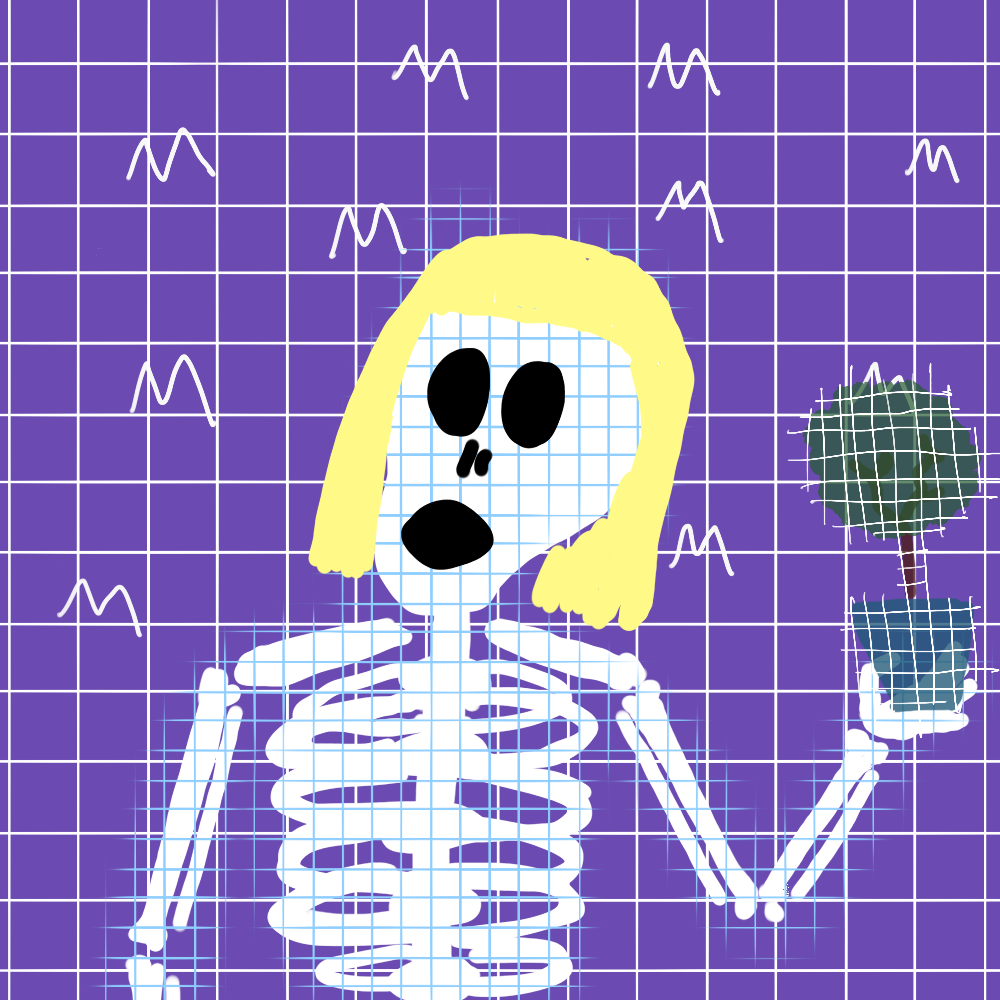 LOW EFFORT SKULLETTI #74 static token preview