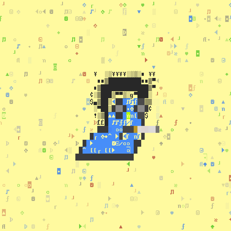 DOS Larva #121 static NFT preview