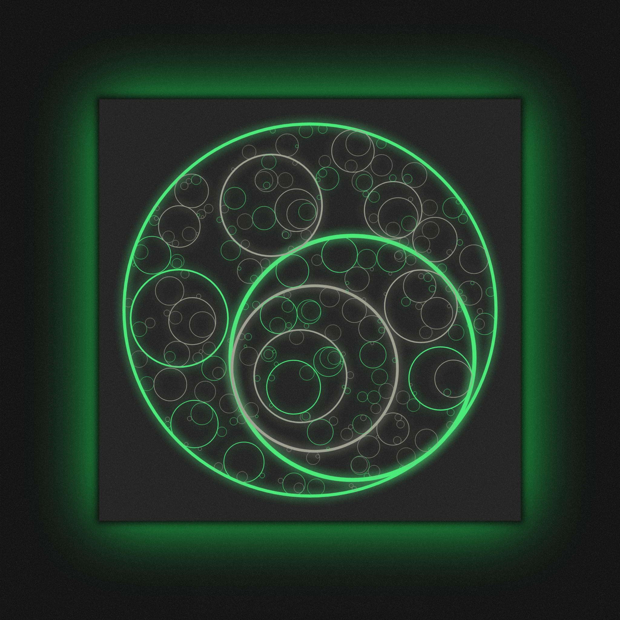 Circle of circles #5 static NFT preview