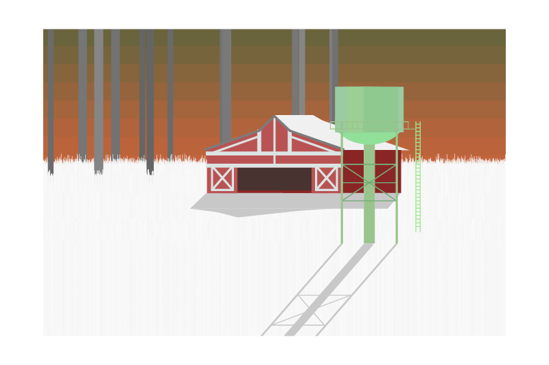 Ordinary Places #98 static NFT preview
