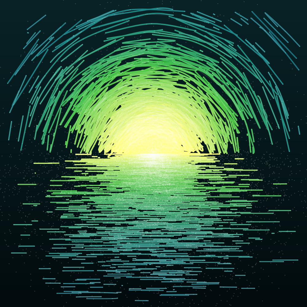 When Light Meets Water #485 static NFT preview