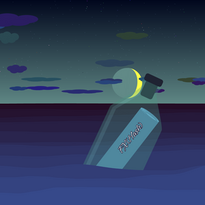 message in the bottle project preview