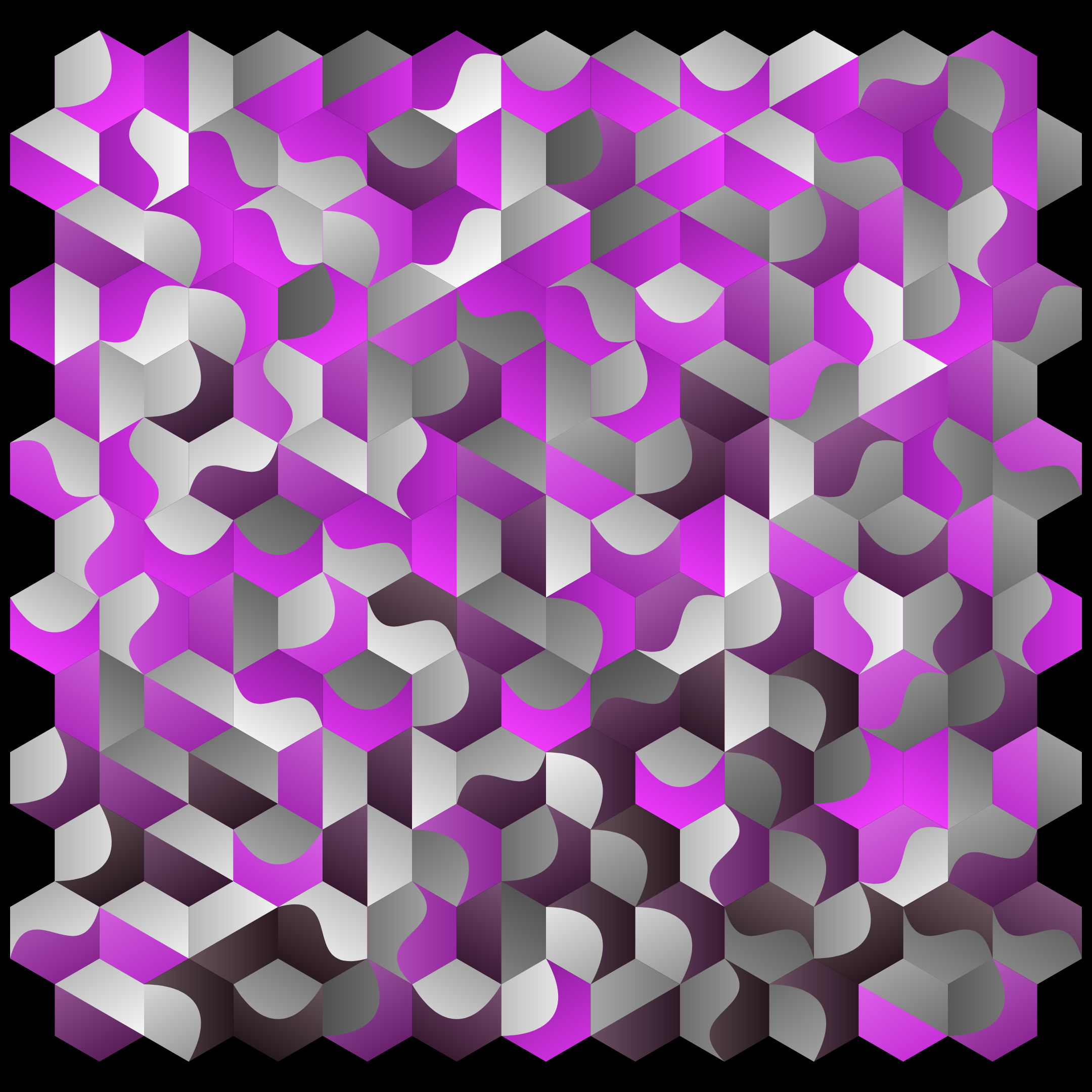 Hex Grid #39 static NFT preview