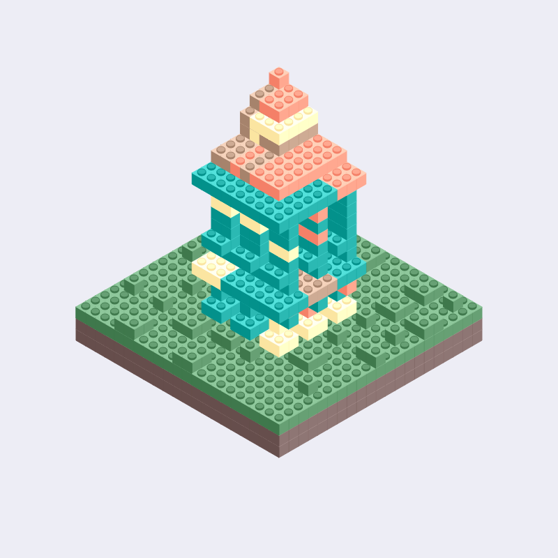 Plastic Town I #116 static token preview