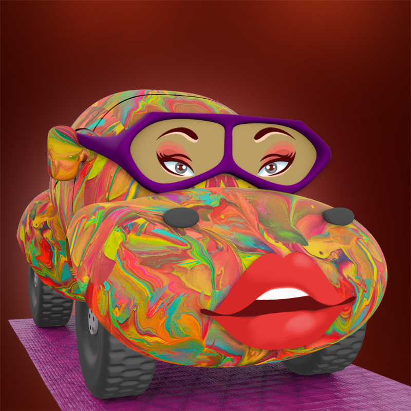 JullyCar #163 static NFT preview