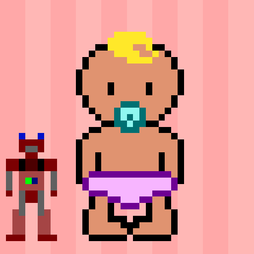 Pixel Babies #33 static token preview