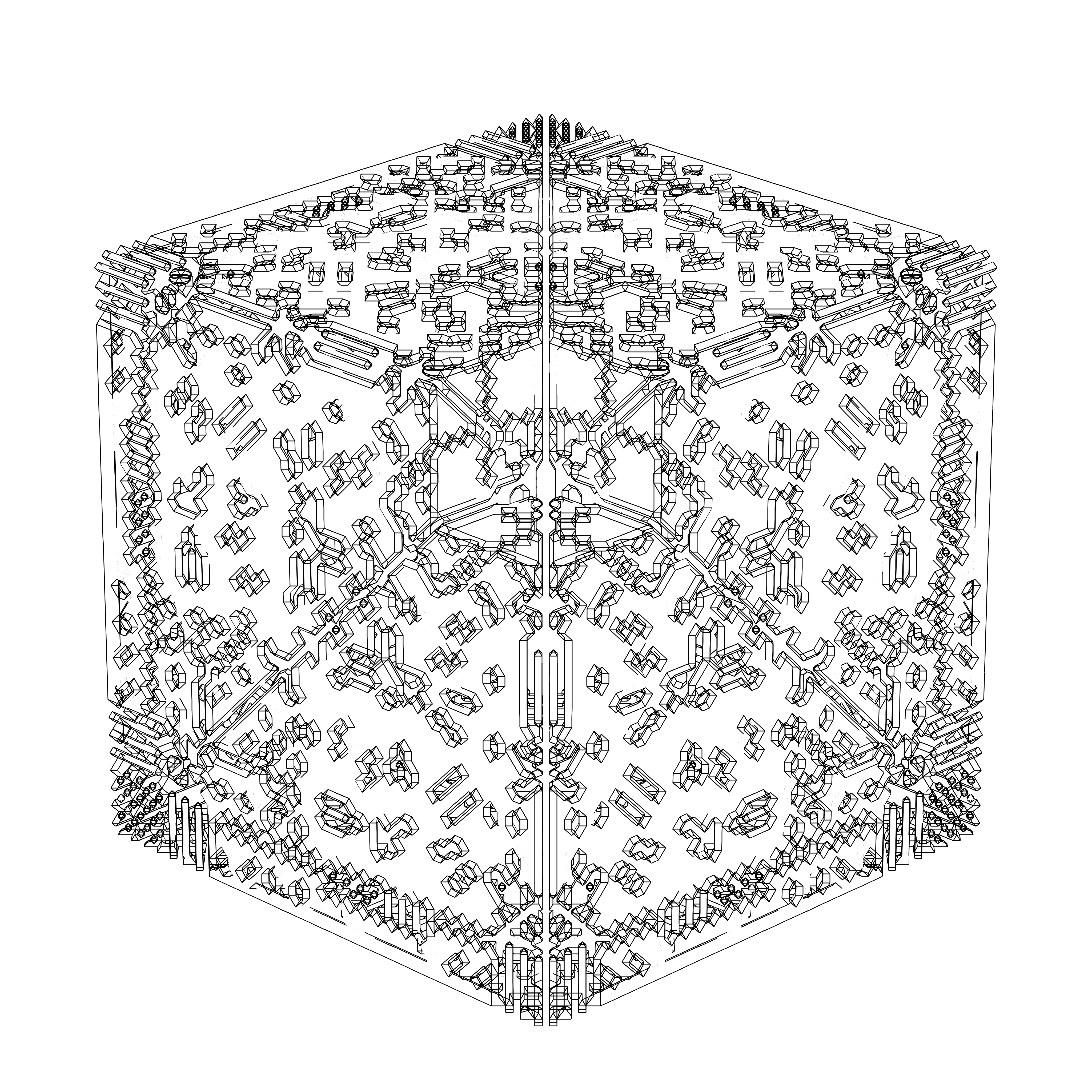 LL21 Alien Art Cube #449 static token preview
