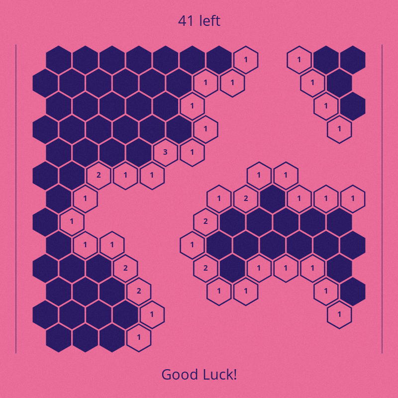 Tessellated Minesweeper | Game #77 static NFT preview