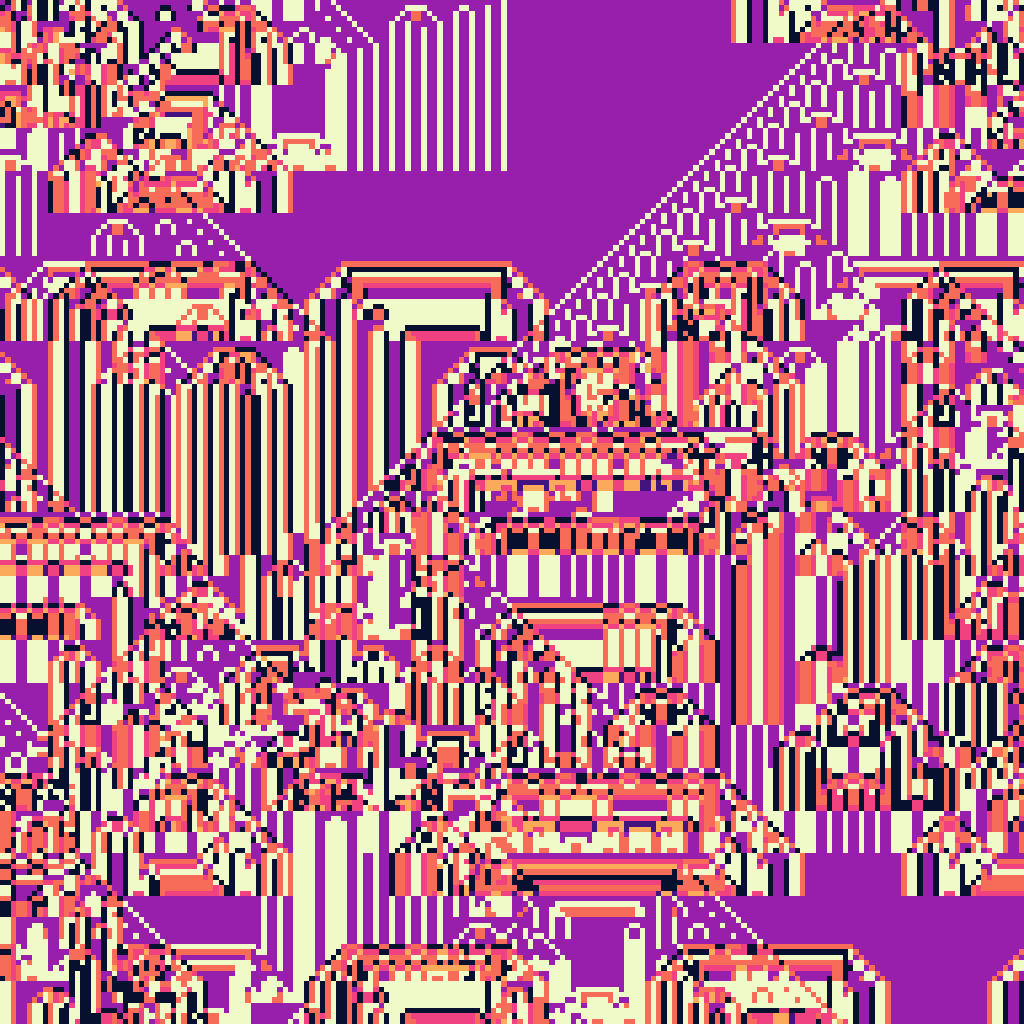 Zero-player game #725 static NFT preview