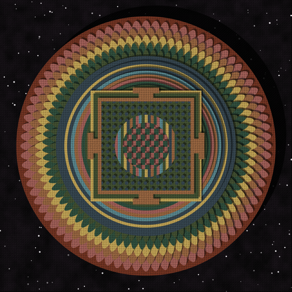 Paper Mandala #295 static token preview