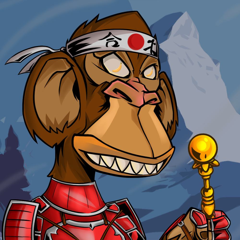 The Wanderer Monkey #75 static token preview