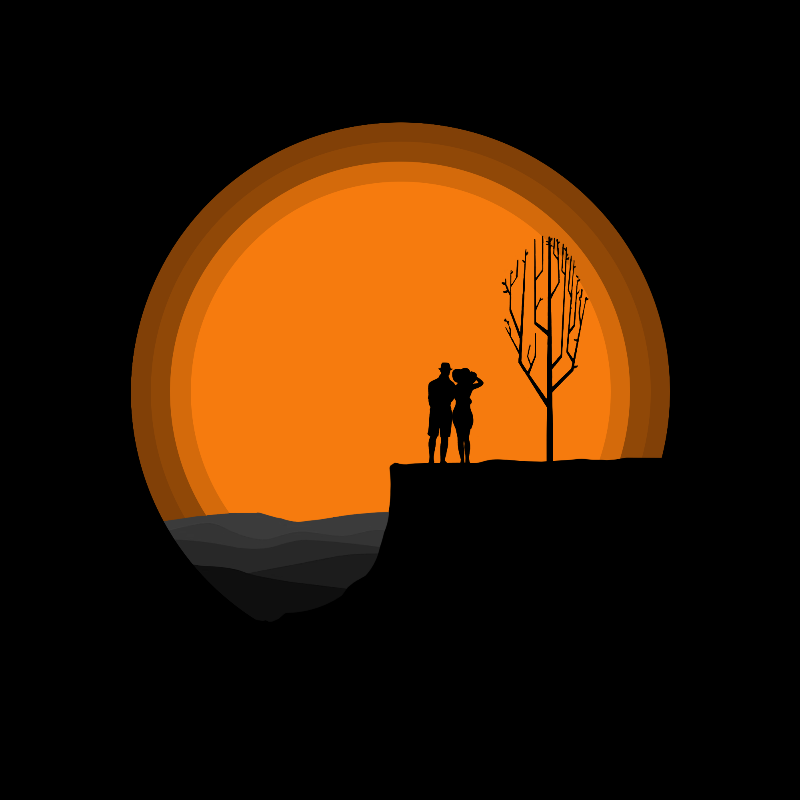 Romantic Sunset #23 static token preview
