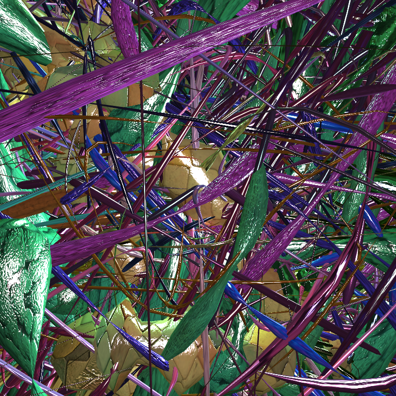 Prismatic Thickets #442 static token preview
