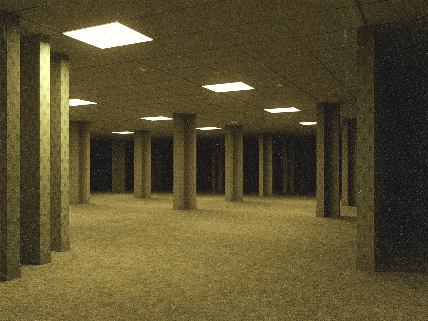 Backrooms Level 0 #21 static token preview