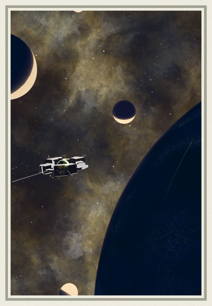 Visa to the stars #24 static NFT preview