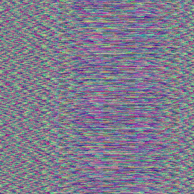 Broken LCD Screen #113 static NFT preview