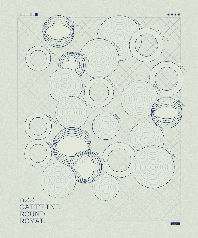 Sparsely Populated Grid #106 static NFT preview