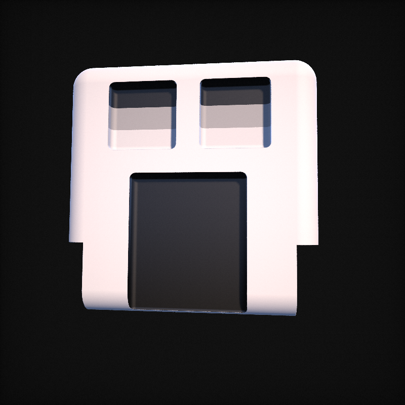 3D-SMOLSKULL #230 static token preview