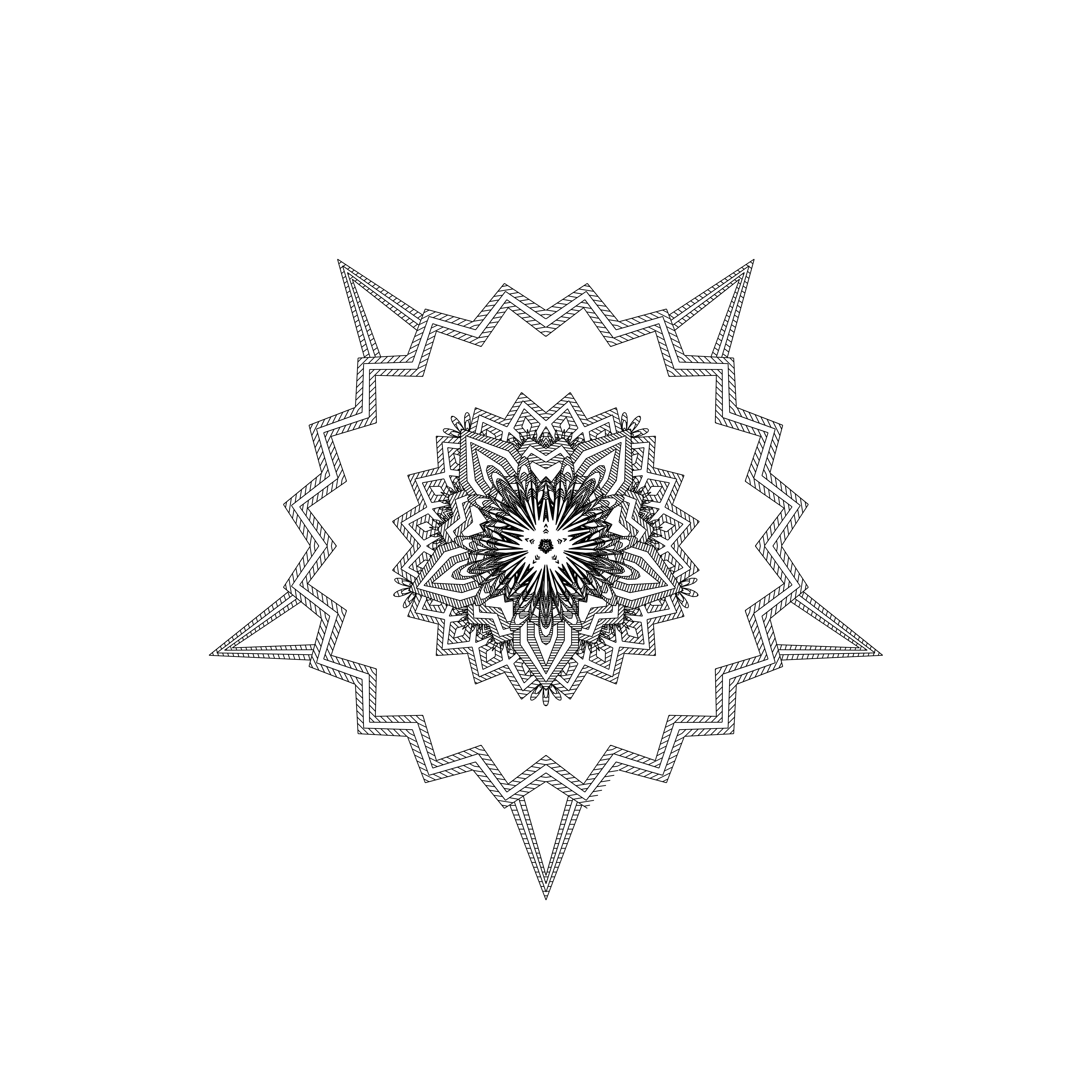 LL21 Mandala #589 static NFT preview