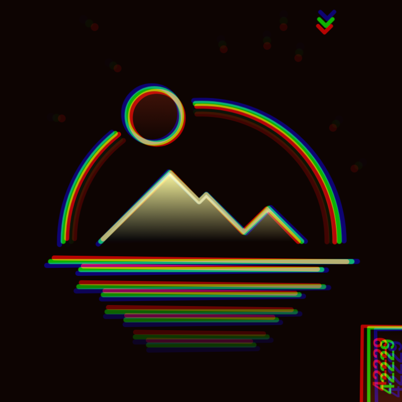 Minimal Landscapes #104 static NFT preview