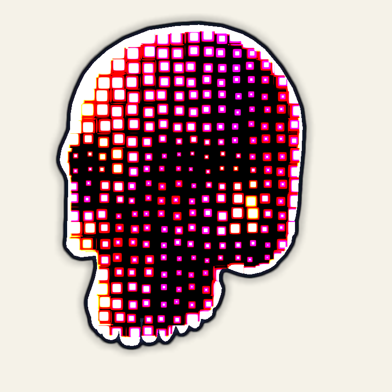 Acid Warning #54 static NFT preview