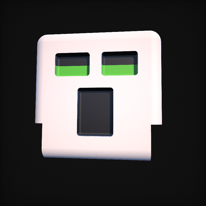 3D-SMOLSKULL #667 static token preview