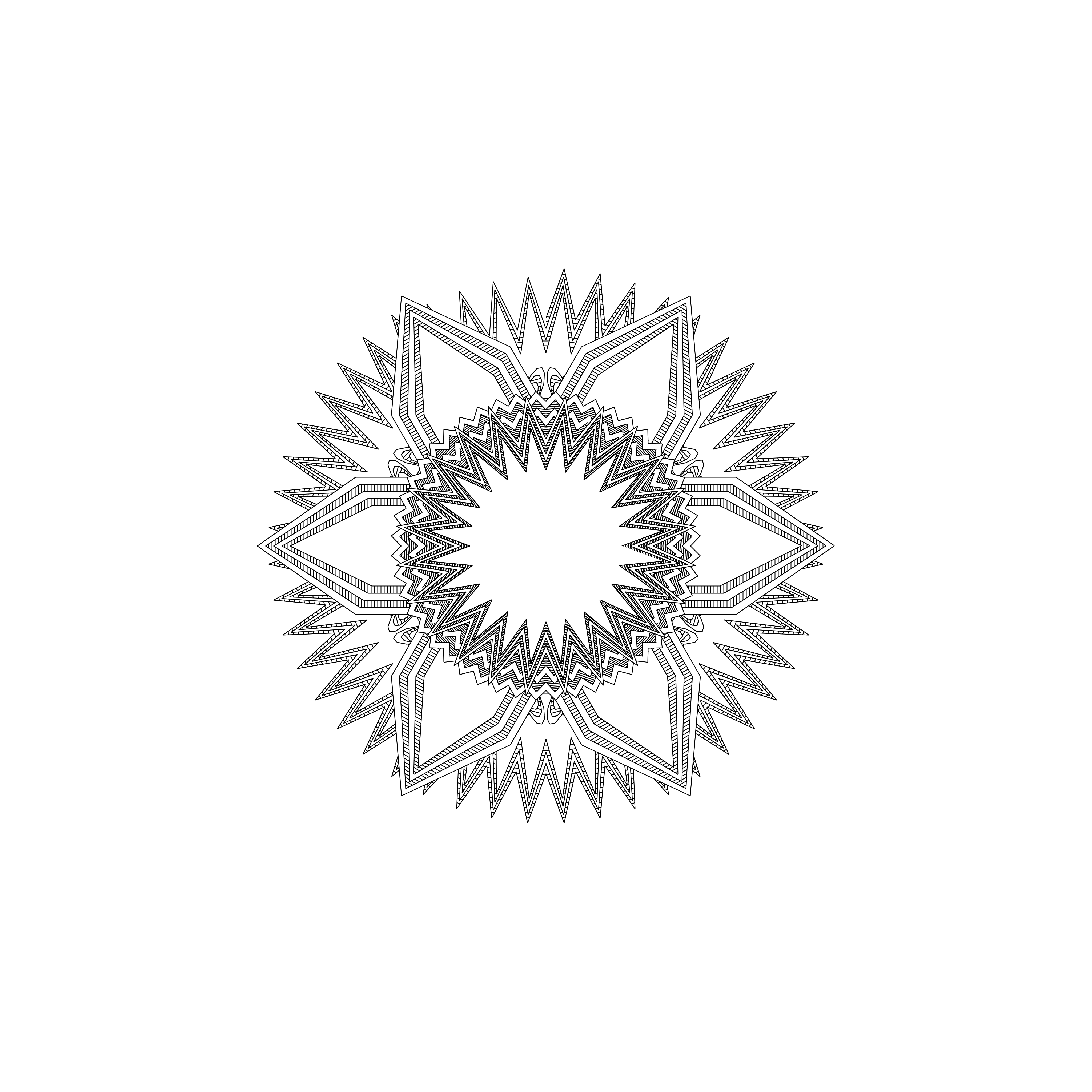 LL21 Mandala #733 static NFT preview